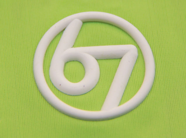 3D silicone heat transfer MJ-09